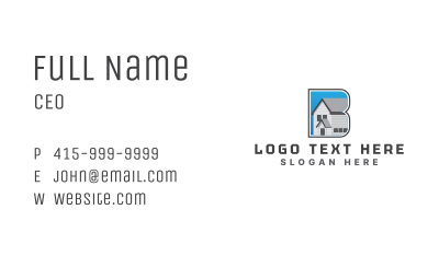 Housing Property Real Estate Business Card Image Preview
