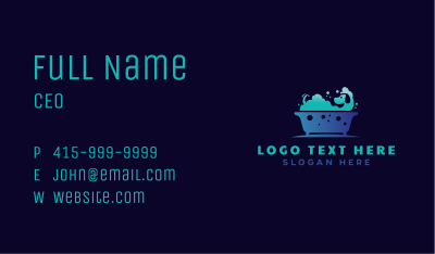 Pet Dog Bath Grooming Business Card Image Preview