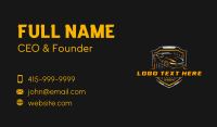 Auto Garage Detailing Business Card Preview