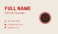 Baseball Player Badge Business Card Preview