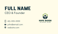 House Yard Landscaping Business Card Design