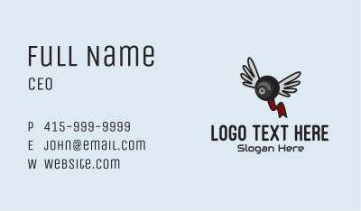 Online Webcam Wings  Business Card Image Preview