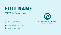 Handwritten Capital Letter A  Business Card Image Preview