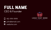 National USA Patriot Business Card Preview