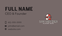 Streamer Gamer Robot Business Card Design