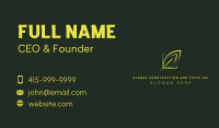 Botanical Organic Garden Business Card Image Preview