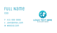 Professional Globe Map Business Card Image Preview