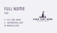 Weasel Zoo Animal Business Card Image Preview