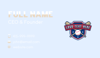 Baseball Sport League Business Card Design