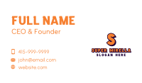 Generic Sport Letter Business Card Image Preview