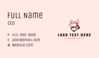 Tough Bull Steakhouse Business Card Image Preview