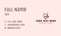 Tough Bull Steakhouse Business Card Image Preview