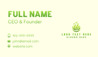 Grass Leaf Plant Business Card Preview