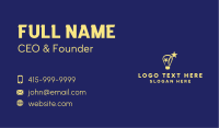 Lightbulb Star Concept  Business Card Image Preview