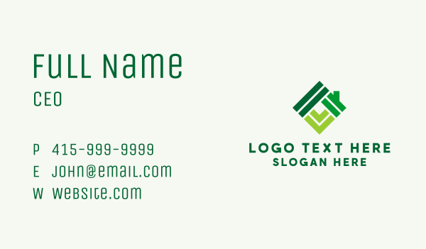 House Tile Roof Floor  Business Card Design Image Preview