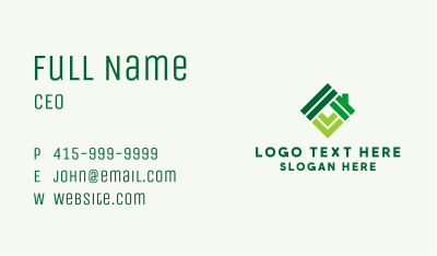 House Tile Roof Floor  Business Card Image Preview