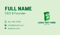 Weed Joint Pack Business Card Design