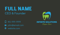 Pine Tree Tooth Business Card Image Preview