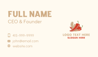Ginger Chili Pepper Business Card Image Preview