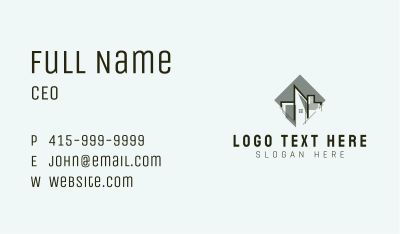 Urban City Buildings Business Card Image Preview