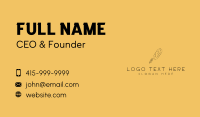 Kitchen Cleaver Knife Business Card Image Preview