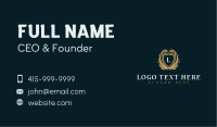 Regal Shield Event Planner Business Card Image Preview