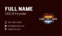 Fire Ice HVAC Business Card Image Preview