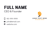Paint Brush House Repair Business Card Image Preview