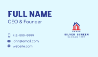 USA House Roofing Business Card Image Preview