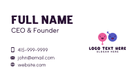 Gender Identity Emojis Business Card Preview