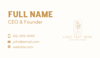 Golden Tulip Badge Business Card Image Preview