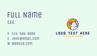 Smiling Man Avatar Business Card Image Preview