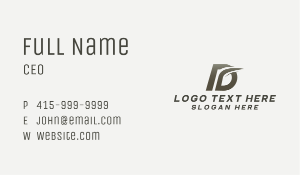 Transportation Cargo Courier Business Card Design Image Preview