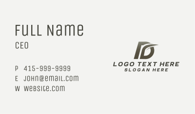 Transportation Cargo Courier Business Card Image Preview