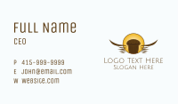 Chocolate Muffin Bakery Business Card Image Preview