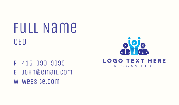 Professional Employee Job Business Card Design Image Preview