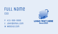 Global Orbit Arrow Business Card Image Preview