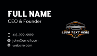 Automotive Maintenance Garage Business Card Preview