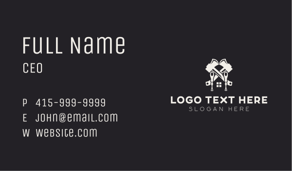 Axe Construction Tools Business Card Design Image Preview