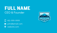 Mountain Hiking Travel Business Card Image Preview