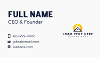 Triangle Sun Roof Builder Business Card Image Preview