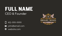 Pegasus Crest Royalty Business Card Design