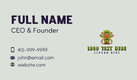 Mythical Leprechaun Coin Business Card Preview
