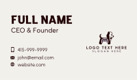 Dog Pup Grooming Business Card Image Preview