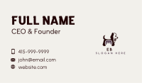 Dog Pup Grooming Business Card Image Preview
