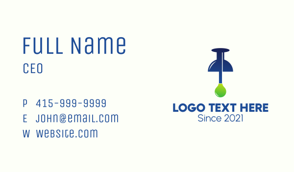 Push Pin Light Bulb  Business Card Design Image Preview