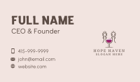 King Queen Wine Business Card Image Preview