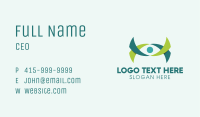 Ribbon Eye Vision Business Card Image Preview
