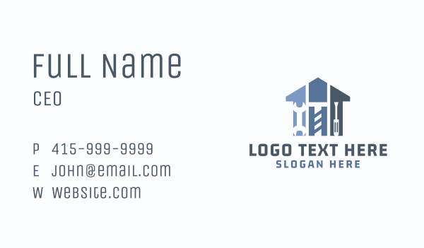 Home Repair Construction Tools Business Card Design Image Preview