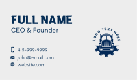 Cargo Gear Transport Truck Business Card Image Preview